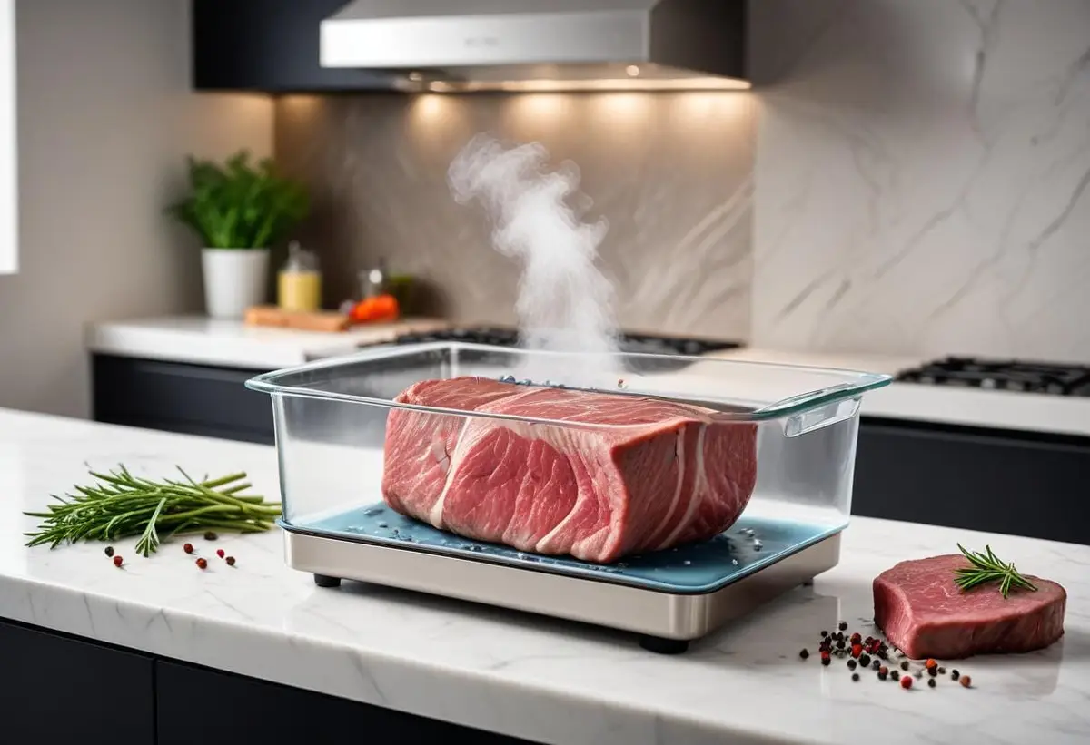 Lyckas med entrecote sous vide hemma! illustration