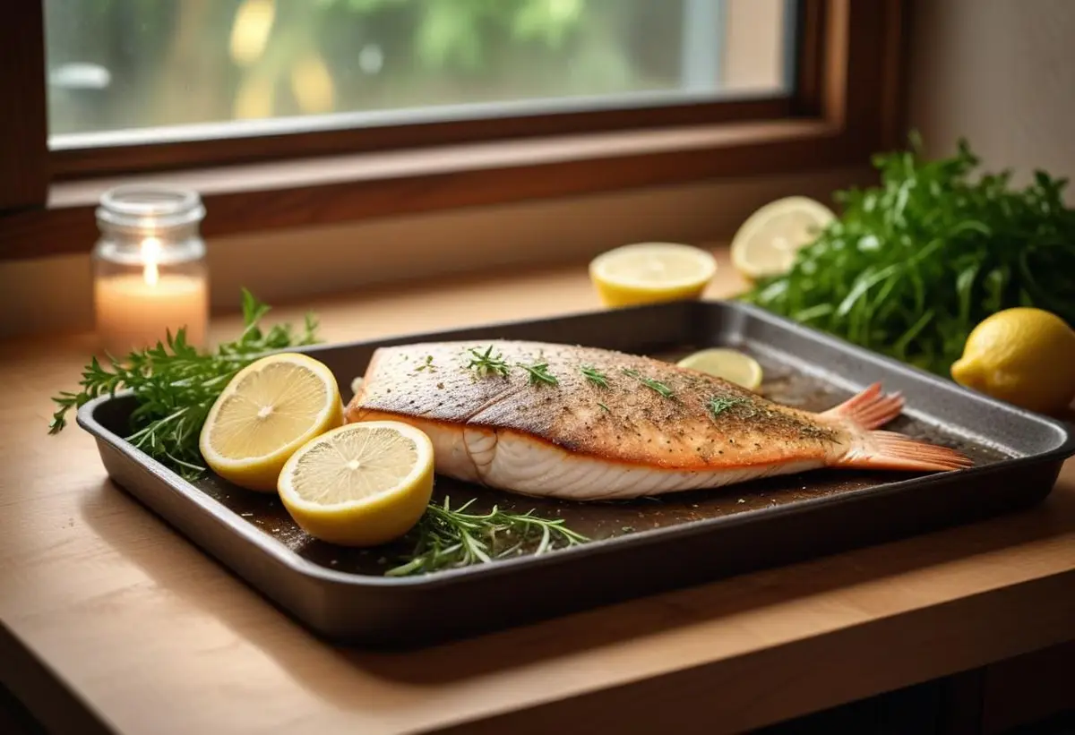 Så lagar du fisk i ugn på nolltid! illustration