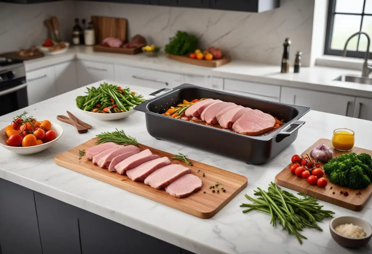 Laga fläskytterfilé sous vide för en perfekt middag illustration