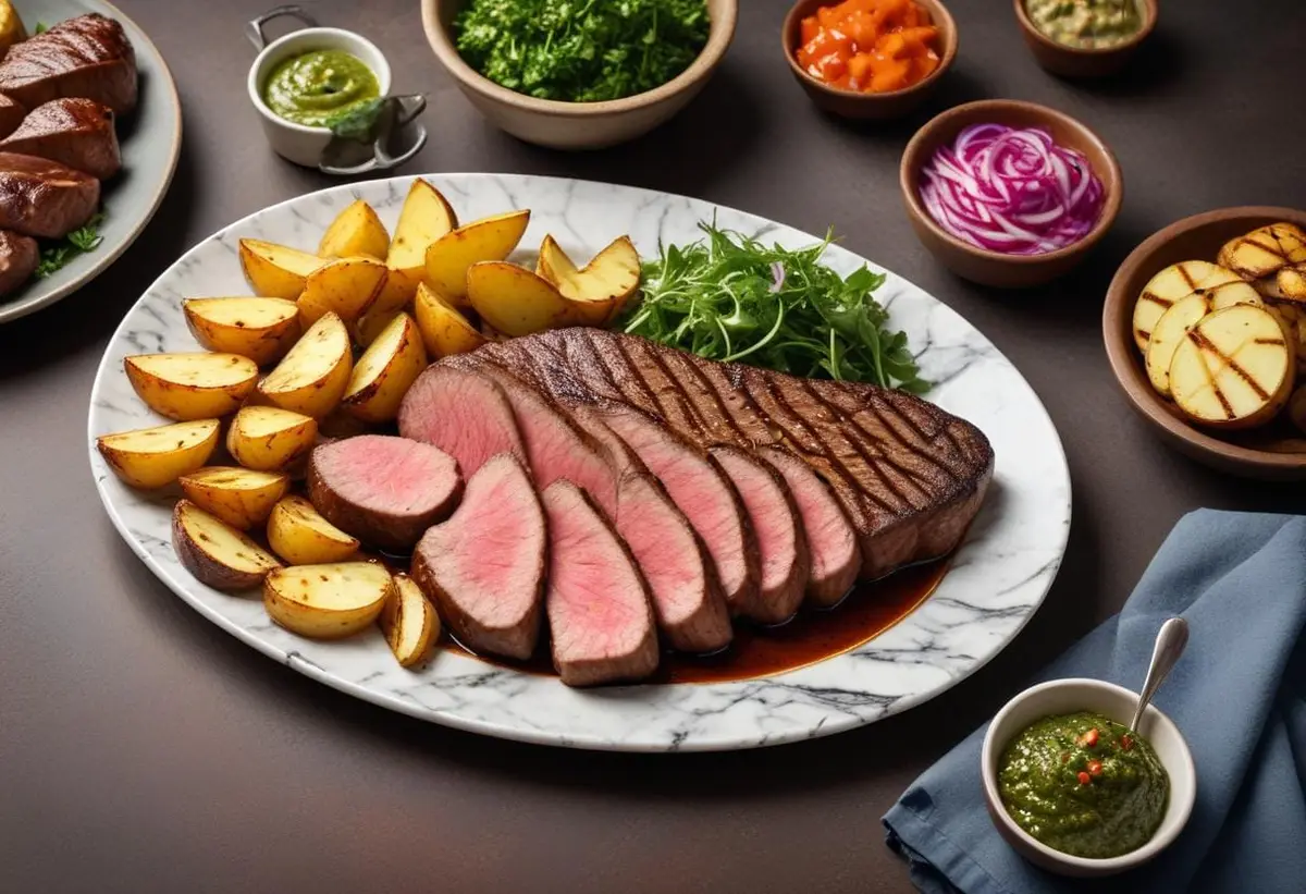 Känn smaken av picanha illustration