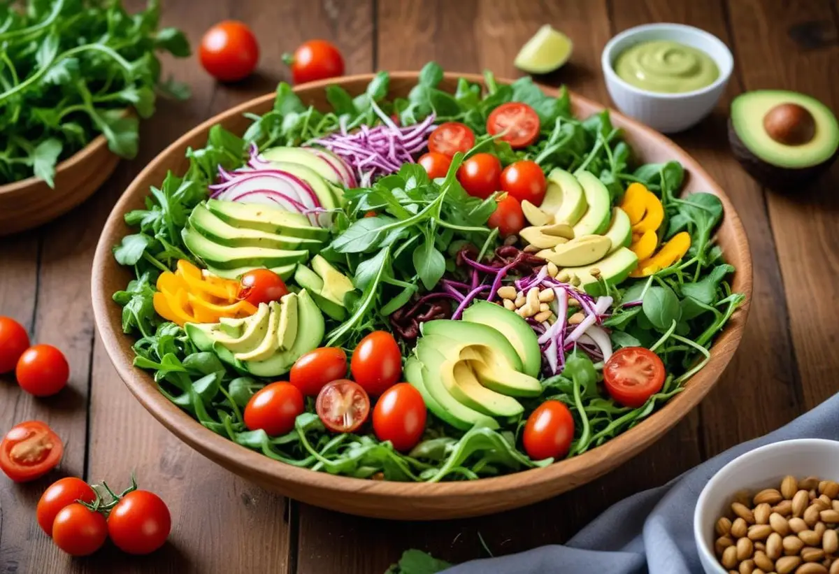 Rucola – en smakfull stjärna i salladen! illustration