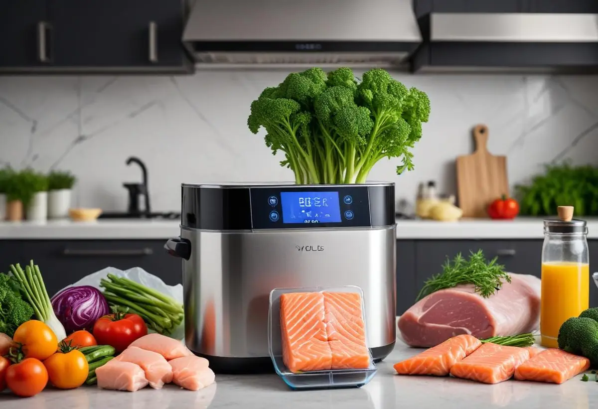 Ett fantastiskt sätt att laga mat med sous vide illustration