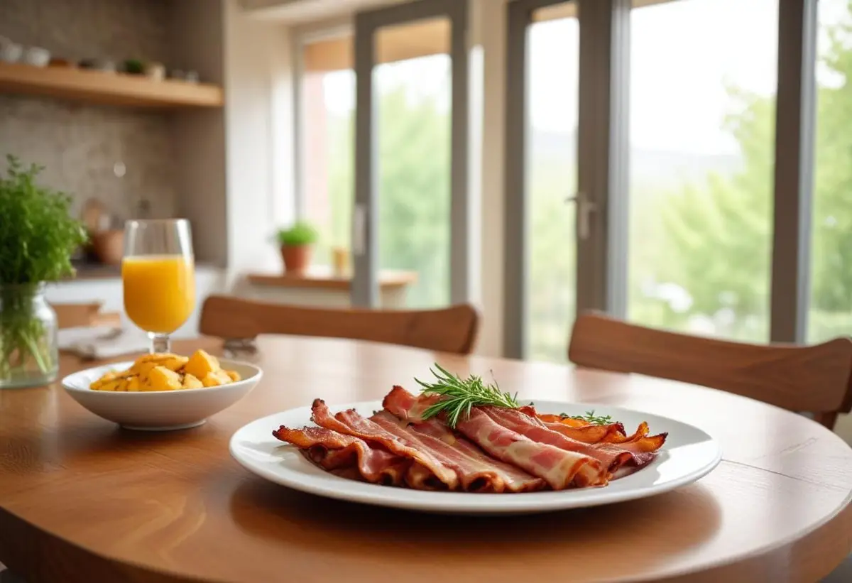 Sätt smak på livet med bacon i ugn illustration